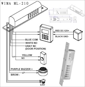 WIMA ML-210 陽極鎖