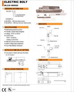 WIMA ML-230陽極鎖