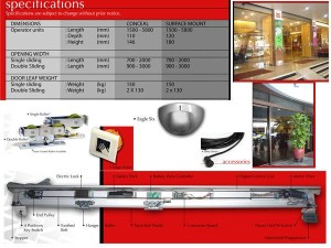 GU SP360自動門機