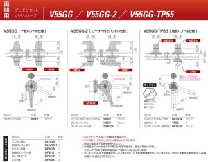 SHIBUTANI V55GG隔音門鎖(雙扇用)