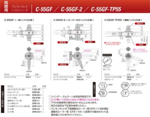 SHIBUTANI C-55GF,C-55GF-2,C-55GF-TP55(雙扇)