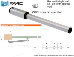 FAAC 402電動開門機