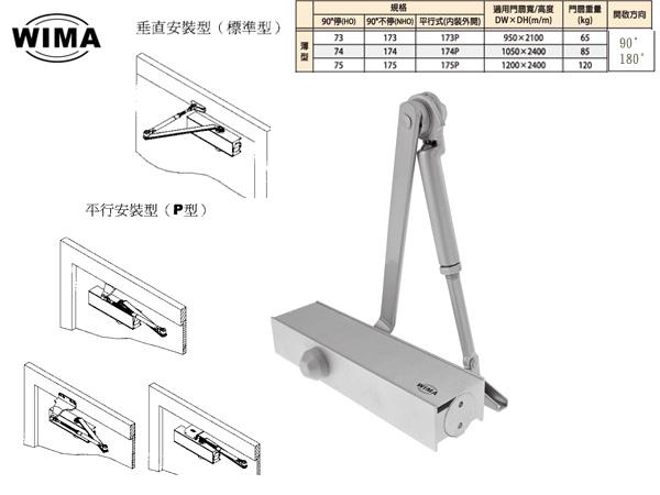 173,174,175,173P,174P,175P薄型門弓器