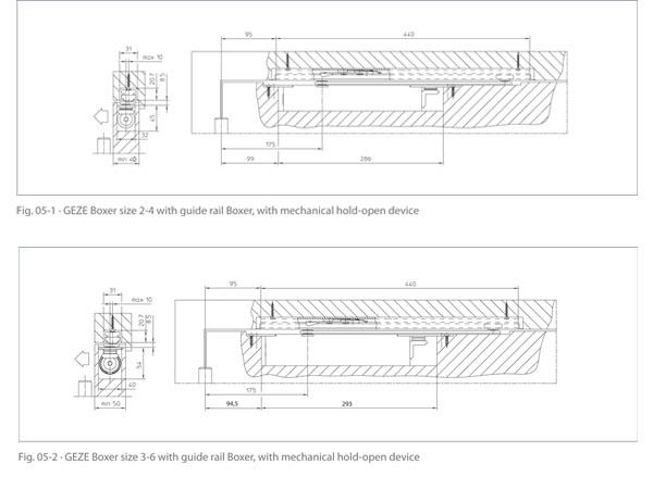 GEZE BOXER EN2-4,EN3-6隱藏式門弓器