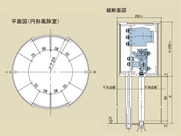 円形引き戸EU型