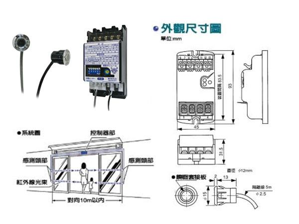 OPTEX OS-10C紅外線感應器