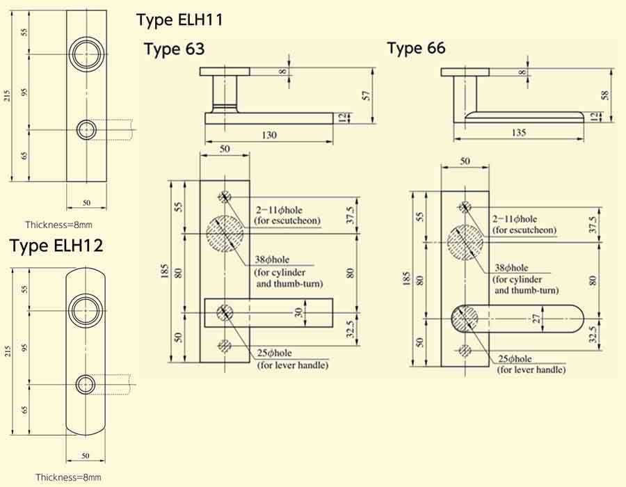 MIWA 63,66,ELH11,ELH12