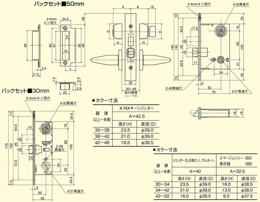 CL-05-32P 水平鎖