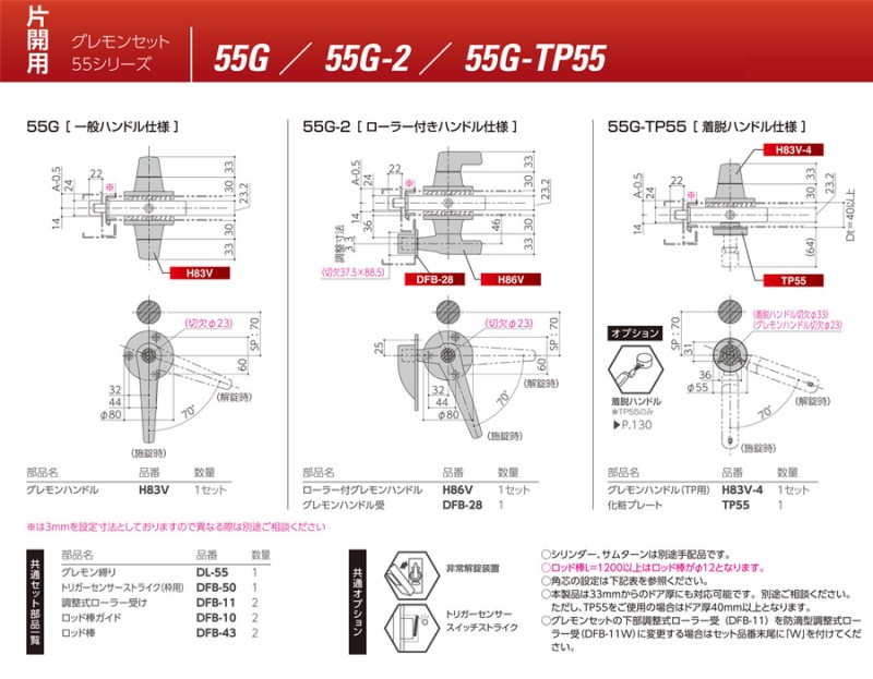 SHIBUTANI 55G隔音門鎖(單扇用)