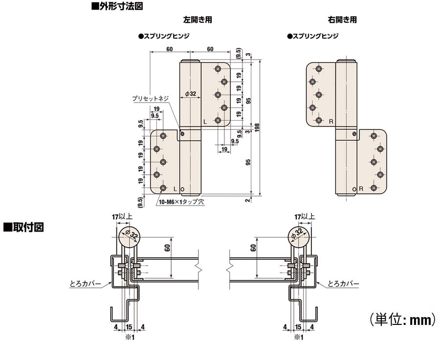 NITTO 143S自動歸位鉸鍊